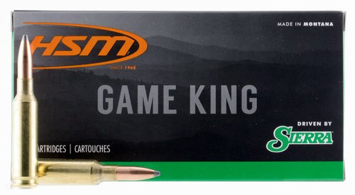 HSM Game King 6.5 Creedmoor 140gr, Sierra GameKing 20 Bx/ 20 Cs