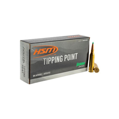 HSM 30847N Tipping Point 308 Win 165 gr Sierra GameChanger 20 Per Box/ 25 Case