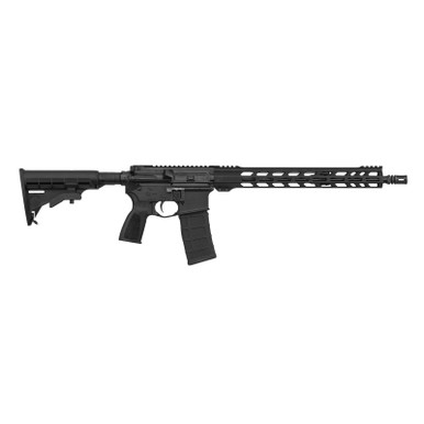 ZRO Delta 223WYBR012 ZRO1 Ready Series Full Size 223 Wylde 30+1 16" Black Nitride Threaded Barrel, Black Aluminum Receiver, M-LOK Handguard, Adjustable Black Synthetic Stock, Black A2 Grip