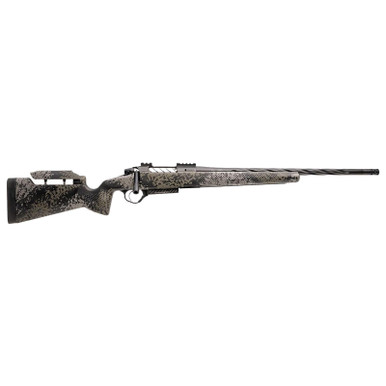 Seekins Precision 0011710251-F Havak PH3 7mm Rem Mag 22" Black Fluted Threaded Barrel, Black Picatinny Rail Steel Receiver, Adj Cheek Riser Mountain Shadow Synthetic Stock