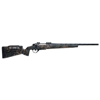 Seekins Precision 0011710297-F Havak PH3 300 PRC 26" Black Fluted Threaded Barrel, Black Picatinny Rail Steel Receiver, Adj Cheek Riser Woodland Shadow Synthetic Stock