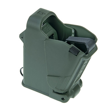Maglula UP60DG UpLULA Loader & Unloader Double Stack Single Stack Dark Green Polymer 9mm Luger/45 ACP Pistols