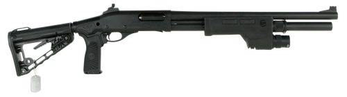 Wilson Combat CQB Pump 12 Ga, 18.5" Barrel, 3", Super-Stoc Carbine Collapsible, Black Parkerized Armor-Tuff, 6rd