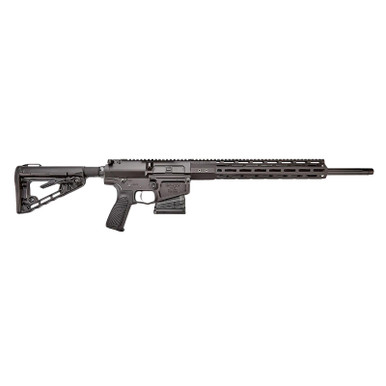 Wilson Combat SS-308FTBLACK Super Sniper 308 Win 20" Fluted Threaded Barrel Black Armor-Tuff