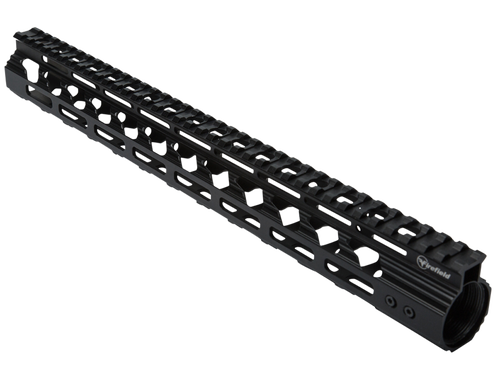 Firefield Verge Handguard M-Lok Aluminum Black Anodized Picatinny Rail AR Platform 15" Long
