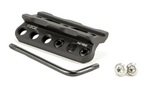 Bravo Company GUNFIGHTER Scout Mount Modular KeyMod, Fits SureFire Scout Light, Black