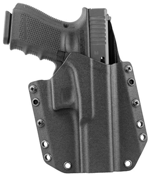 MFT Standard Outside Waistband Holster For Glock 17/22 Right Hand Black