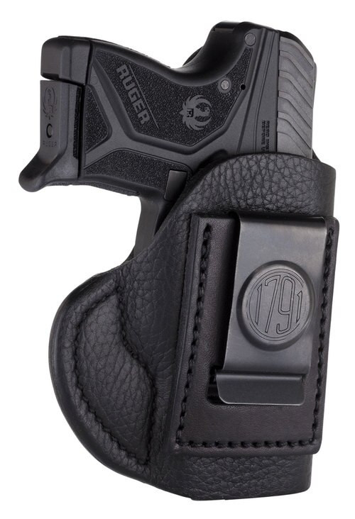 1791 Smooth Concealment Holster, Leather Inside Waistband Holster, Right Hand, Night Sky Black, Fits P238,P938 & S&W Bodyguard, Size 0