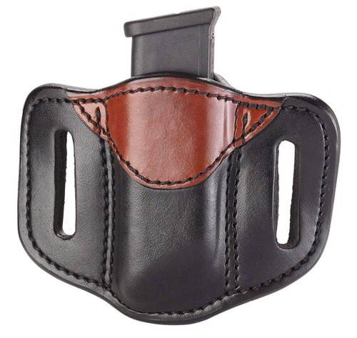 1791 Gunleather Mag-1.2-BLB Single Mag Double Stack Brown/Black