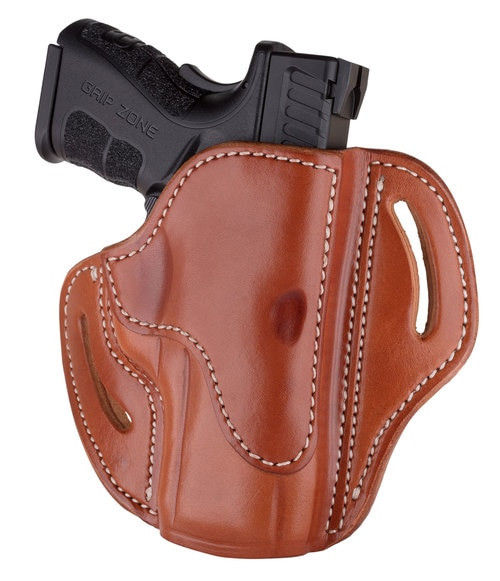 1791 Belt Holster 2.4, Right Hand, Classic Brown Leather, Fits Sig P320c, P229, M11A1, Springfield XDMc