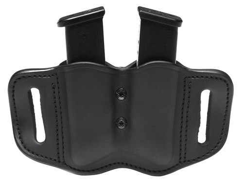 1791 Gunleather Mag-F-2.2-SBL Double Mag Poly Double Stack Black