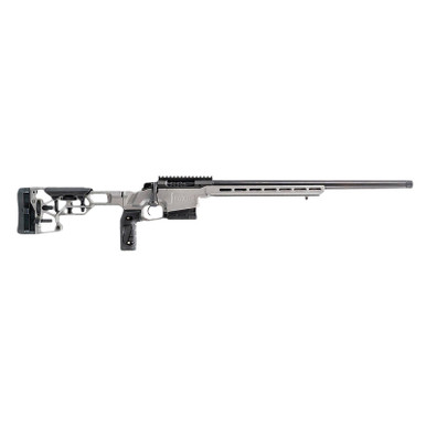 Faxon Firearms FX700SA308C01 FX7 308 Win 5+1 22" Salt Bath Nitride Recessed Target Crown Steel Barrel Light Grey Stock