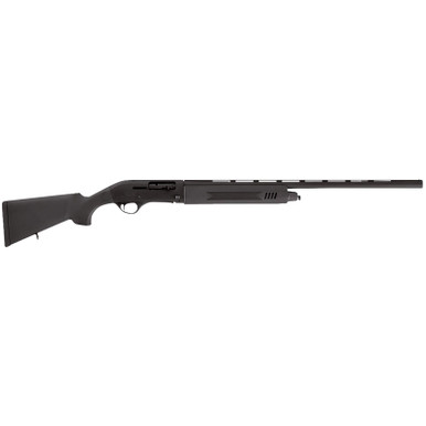 Escort HEPS41280501 PS Full Size 410 Gauge Semi-Auto 3" 4+1 28" Black Vent Rib Barrel, Black Anodized Grooved Aluminum Receiver, Adjustable Black Synthetic Stock
