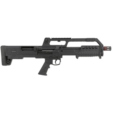 Escort HEBP12180101 PX BullTac 12 Gauge Pump 3" 5+1 18" Black Stainless Steel Barrel, Black Aluminum/Polymer Receiver w/Picatinny Rail, Black Bullpup Synthetic Stock, Black Grip