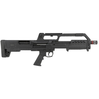 Escort HEBP41180001 BullTac PX 410 Gauge Pump 3" 5+1 18" Black Stainless Steel Barrel, Black Aluminum/Polymer Receiver w/Picatinny Rail, Black Bullpup Synthetic Stock, Black Grip