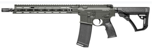 Daniel Defense DDM4 V7 SLW *CA Compliant* 223/5.56mm, 14.5" Barrel, Deep Woods Green Creakote, 6-Position Stock, 10rd