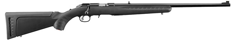 Ruger American Rimfire .22LR 22″ Barrel Black Synthetic Bolt-Action Rifle #08301