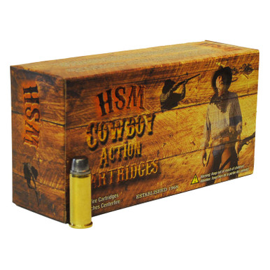 HSM 411N Cowboy Action 41 Rem Mag 210 gr Semi Wadcutter 50 Per Box/ 10 Case
