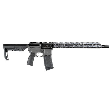 Christensen Arms 8010904100 CA5five6 223 Wylde 16" Carbon Fiber Wrap Threaded Barrel, Black Cerakote Aluminum Receiver w/Picatinny Rail, M-LOK Handguard, MFT Minimalist Black