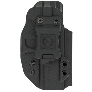C&G Holsters 1864100 Covert IWB Black Kydex Belt Clip Fits 1911 3.5" Right Hand