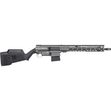 CMMG 38A530CTNG Dissent BR3 308 Win 10+1 16.10" Black Nitride Threaded Barrel, Tungsten Cerakote Aluminum Receiver w/Picatinny Rail, M-LOK Handguard, Magpul SGA Black Polymer Stock, Ambidextrous
