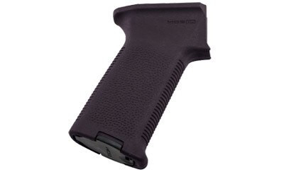 Magpul MAG523-PLM MOE Grip Aggressive Textured Plum Polymer for AK-47, AK-74