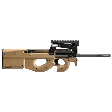 FN 3848950511 PS90 5.7x28mm 10+1 16.04" Black Steel Barrel, Flat Dark Earth Picatinny Rail Aluminum Alloy Receiver, Bullpup w/Thumbhole Flat Dark Earth Synthetic Stock, Ambidextrous