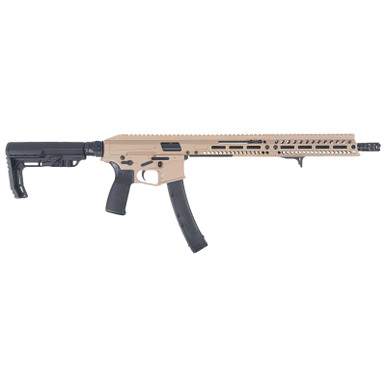 Patriot Ordnance Factory 01927 Phoenix 9mm 35+1 16.50" Flat Dark Earth Cerakote Picatinny Rail