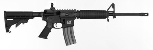 Del-Ton DT Sport Mod 2 5.56/.223, 16" Barrel, A2 Furniture, Black, 30rd