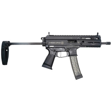 Grand Power 850003223124 Stribog SP9A3 9mm Luger 30+1 Black PDW Tailhook Brace