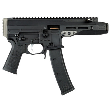 Nemo Arms MNG9MMC Mongoose 9mm Luger 35+1 5.80" Black Barrel & Receiver w/Picatinny Rail, Black Grip, Ambidextrous