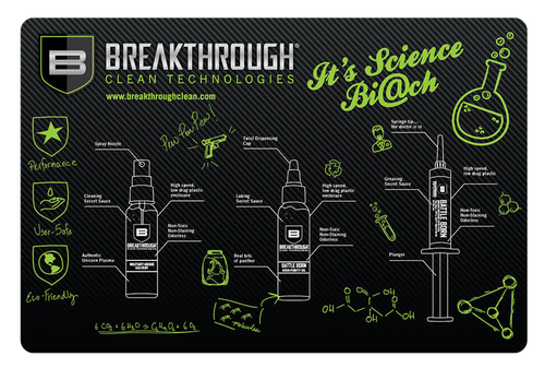 Breakthrough Clean Cleaning Mat Pistol 11" x 17"