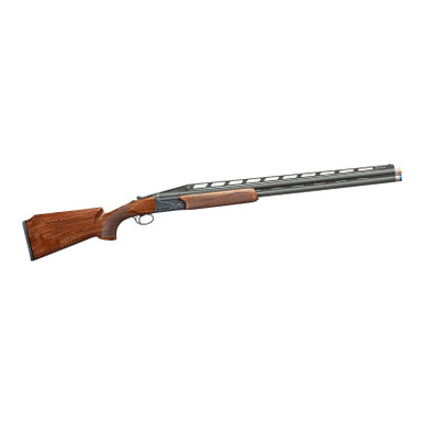 Rizzini USA 26011230 BR110 Sporter IPS Over/Under 12 Gauge 2rd 30" Chrome Lined XL Back Bored, Adj. Vent Rib, Matte Gray Barrel/Rec, Grade II Turkish Walnut Stock w/Adj Comb, 5 Ext. Chokes