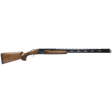 Fierce Firearms FA12GA32LHAC Alpha Full Size 12 Gauge Break Open 2rd 32" Black Satin Cerakote Over/Under Vent Rib Barrel, Black Cerakote Steel Receiver, Adj Comb Oiled Turkish Walnut Stock, Left Hand