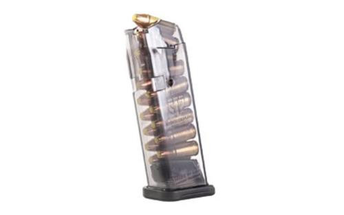 ETS Glock 19/26 9mm Mag, Clear Finish, 15rd