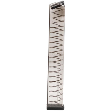ETS Group GLK2130 Pistol Mags 30rd Extended 45 ACP Compatible w/Glock 21/30/41 Clear Polymer