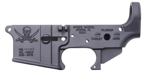 Spikes Lower Receiver Stripped -, Calico Jack Logo