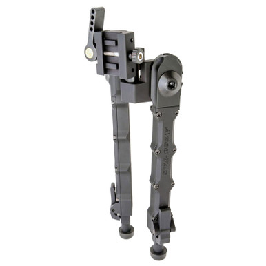Accu-Tac SRBG200 SR-5 G2 Bipod 6.25"-10.75" Adjustment Black Hardcoat Anodized 6061-T6 Aluminum