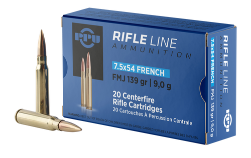 TR&Z 7.5x54mm French 139gr, FMJ, 20rd Box