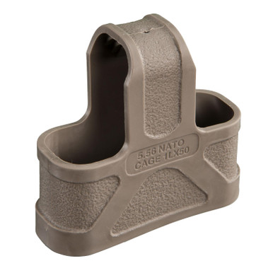 Magpul MAG001-FDE Original Magpul Made of Rubber w/ Flat Dark Earth Finish for 5.56x45mm NATO Mags/ 3 Per Pack