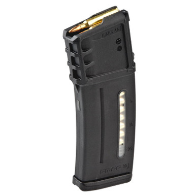 Magpul MAG234BLK PMAG MagLevel 30rd Detachable w/Capacity Window 223 Rem/5.56x45mm NATO Fits H&K G36 Black Polymer