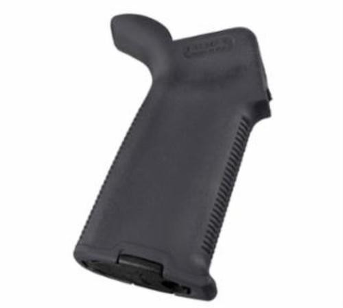 Magpul MOE+ Grip Gray Textured Polymer Rubber Overmold, Fits AR-15/AR-10/M16/M4/M110/SR25