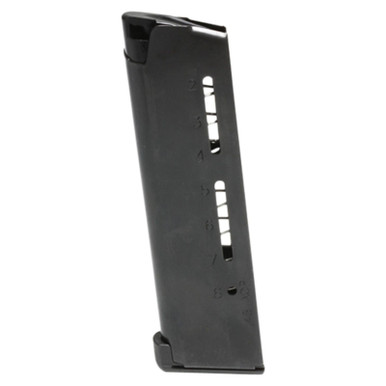 Wilson Combat 500BC ETM 8rd Detachable w/ Lo-Profile Steel Floor Plate 45 ACP Fits Wilson Combat 1911 Elite Tactical Blued Stainless Steel