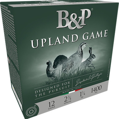 B&p Ammunition 4103BUP6 Upland Game 410Gauge 3" 3/4oz 6Shot 25 Per Box/10 Case