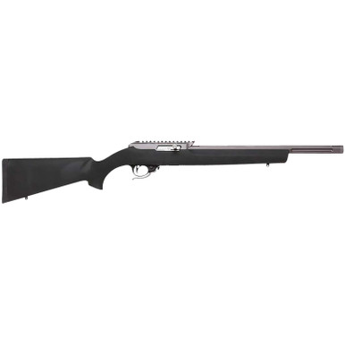Tactical Solutions ATE2GMGBHBLK X-Ring VR Gen2 22 LR Gun Metal Gray Barrel & Receiver, Hogue OverMolded Black Synthetic Stock
