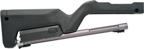 Tactical Solutions 10/22 Takedown Barrel/Stock, Magpul Backpacker Stock, Gun Metal Gray / Black Stock 22LR