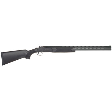Mossberg 75483 Silver Reserve Eventide Over/Under 20 Gauge 3" 2rd 26", Black, Synthetic Furniture, Fiber Optic Sight, 5 Field Set Chokes