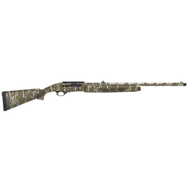 Mossberg 75809 SA-410 Turkey 410 Gauge Semi-Auto 3" 4+1 22" Mossy Oak Greenleaf Vent Rib Steel Barrel, Mossy Oak Greenleaf Picatinny Rail Receiver, Fixed Mossy Oak Greenleaf Synthetic Stock