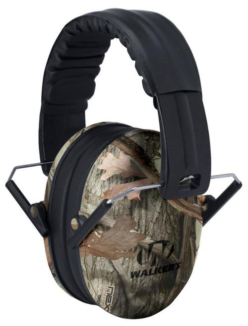 Walkers Game Ear Passive Baby & Kid Folding Earmuff Camo