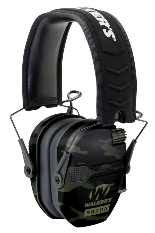 Walkers Razor Slim Electronic Earmuff 23 dB MultiCam Black